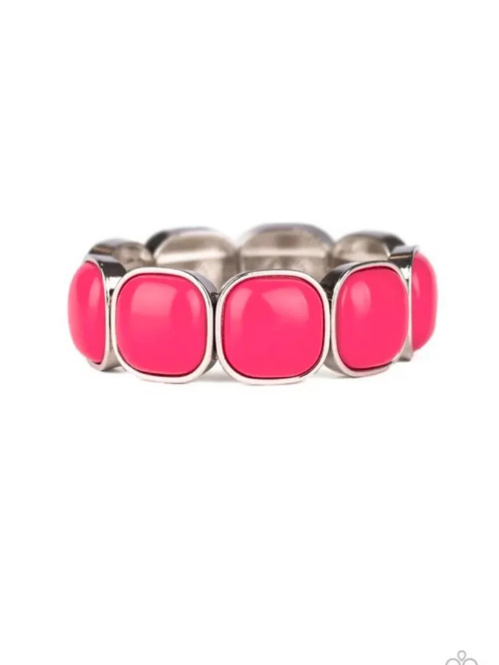 Paparazzi Jewelry Accessories - Vivacious Volume - Pink Bracelet - Vintage